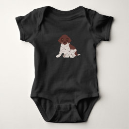 Body Para Bebé Camiseta de perro para bebé