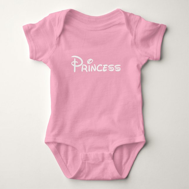 Body Para Bebé Camiseta de Princesa del Día Más Mágico (Anverso)