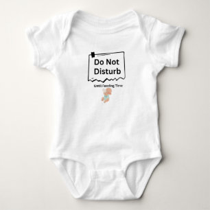 Body Para Bebé Camiseta de prioridad para dormir: La camiseta de