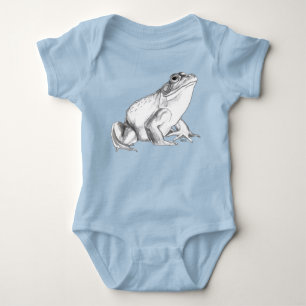 Body Para Bebé Camiseta de rana bebé Rana toro Creeper Regalo Org
