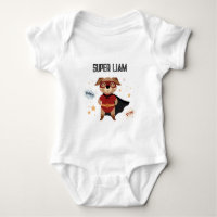 Camiseta de superhéroe para bebé y niño pequeño