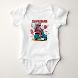 Body Para Bebé Camiseta de Superman para hombre de DC Comics 