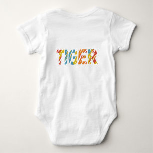 Body Para Bebé Camiseta de tigre para bebé