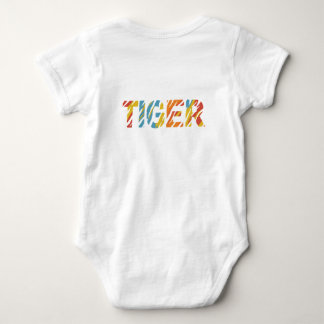 Body Para Bebé Camiseta de tigre para bebé