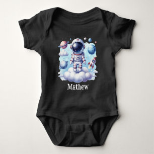 Body Para Bebé Camiseta de traje espacial de astronauta lindo