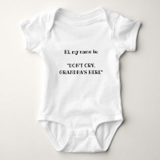 BODY PARA BEBÉ CAMISETA DE UNA PIEZA PARA GRANDPA FUNNY
