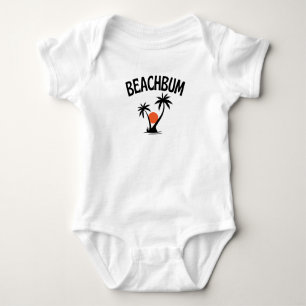 Body Para Bebé Camiseta De Verano De Beachbum Beach