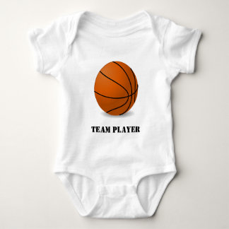 Body Para Bebé Camiseta del baloncesto del bebé