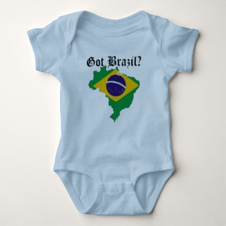 Body Para Bebé Camiseta del bebé de Brazillian (conseguida el
