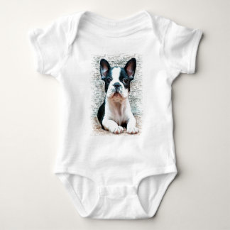 Body Para Bebé Camiseta del bebé del bulldog francés