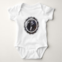 Camiseta del bebé del caballo de raza