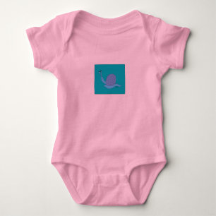 Body Para Bebé Camiseta del caracol