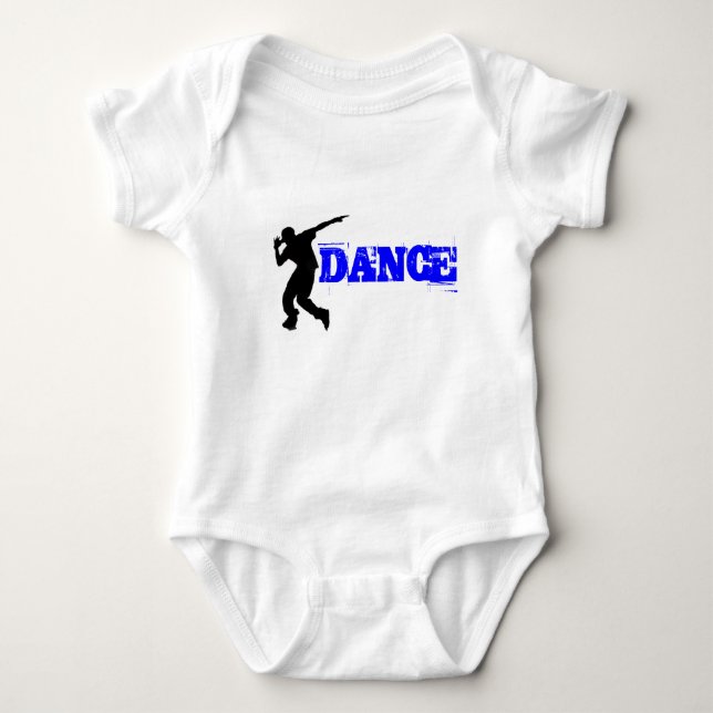 Body Para Bebé Camiseta del cuerpo del baile del niño (Anverso)