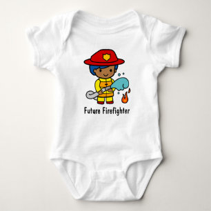Body Para Bebé Camiseta del futuro bombero