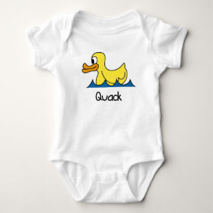 Body Para Bebé Camiseta del pato