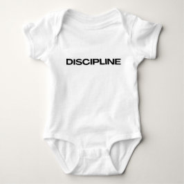 Body Para Bebé Camiseta Disciplina Sobre Motivación