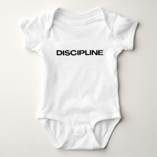 Body Para Bebé Camiseta Disciplina Sobre Motivación