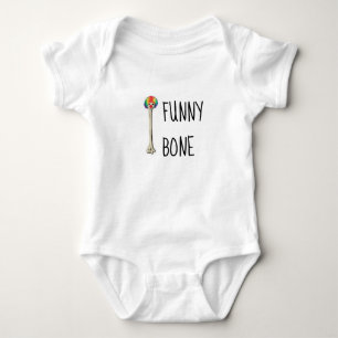 Body Para Bebé Camiseta divertida para cualquiera con un hueso di