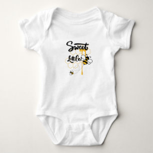 Body Para Bebé Camiseta dulce abeja Bodysuit para bebé