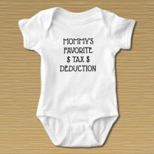 Camiseta favorita de deducción de impuestos de mam