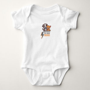 Body Para Bebé Camiseta Fur-ever Friends – Mejores Amigos Perro y