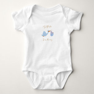 Body Para Bebé Camiseta gráfica de bebé de criatura azul adorable