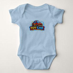 Body Para Bebé Camiseta gráfica de coche de juguete – Vehículo de