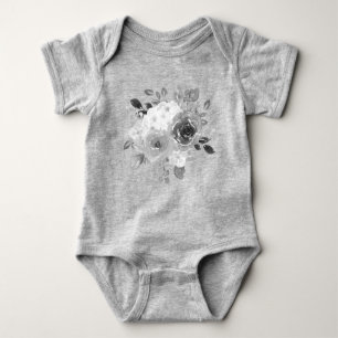 Body Para Bebé camiseta gris