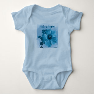 Body Para Bebé Camiseta HAMbyWG - Baby' Hawaiin Hibiscus