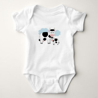 Body Para Bebé Camiseta ilustrada con un poco de color "Madre vac