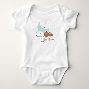 Body Para Bebé Camiseta infantil de Osito Durmiente en la Nube