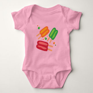 Body Para Bebé Camiseta Infantil Ice Pops