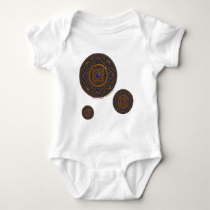 Body Para Bebé Camiseta Ligera para Niños y Bebés Libra Mandala