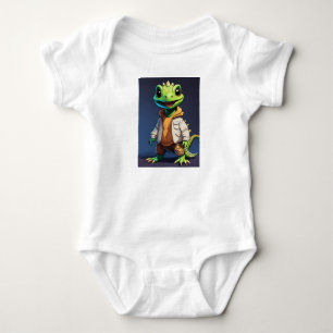 Body Para Bebé Camiseta Lizard para bebé estilo Spiky