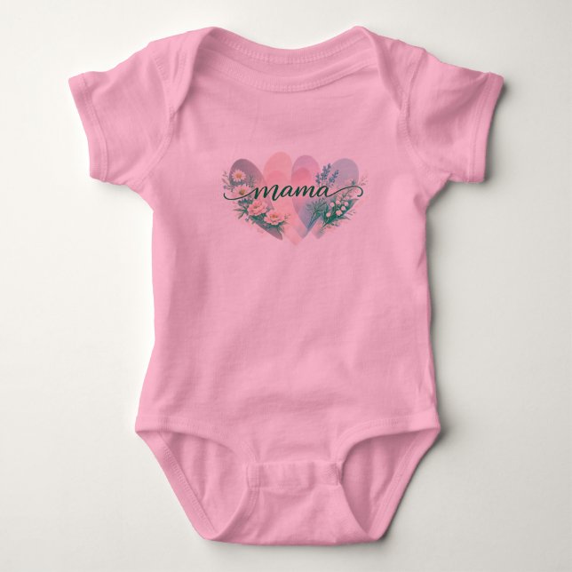 Body Para Bebé Camiseta Mama (Anverso)