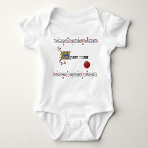 Body Para Bebé Camiseta medieval