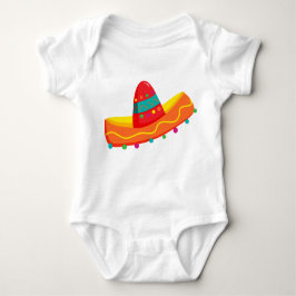 Body Para Bebé Camiseta mexicana de Cinco de Mayo Sombrero