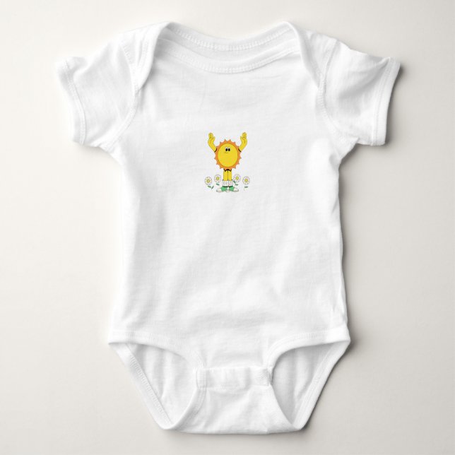 Body Para Bebé Camiseta Morning Sunshine para niños (Anverso)