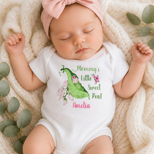 Body Para Bebé Camiseta o pijama de bebé "Pequeña dulce flor de m