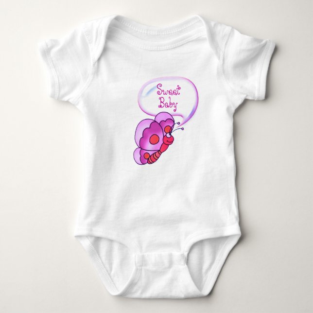 Body Para Bebé Camiseta para bebé dulce (Anverso)