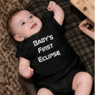 Body Para Bebé Camiseta para bebé Primer eclipse del bebé Eclipse