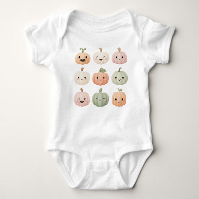 Body Para Bebé Camiseta para bebés de Halloween (Anverso)