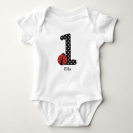 Body Para Bebé Camiseta para el primer cumpleaños del bebé