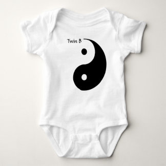 Body Para Bebé Camiseta para los gemelos - B gemelo de Yin Yang