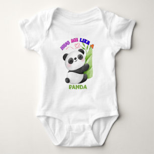 Body Para Bebé Camiseta para niños - abrazarme como un panda 🐼