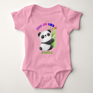 Body Para Bebé Camiseta para niños - abrazarme como un panda 🐼