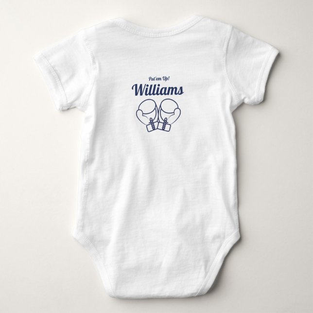 Body Para Bebé Camiseta para niños Baller (Reverso)