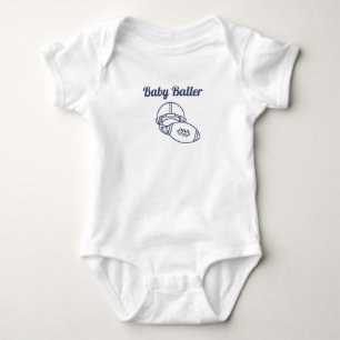 Body Para Bebé Camiseta para niños Baller