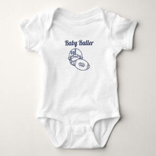 Body Para Bebé Camiseta para niños Baller