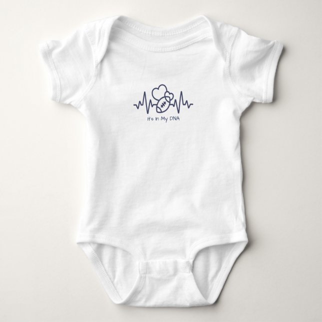 Body Para Bebé Camiseta para niños Baller (Anverso)